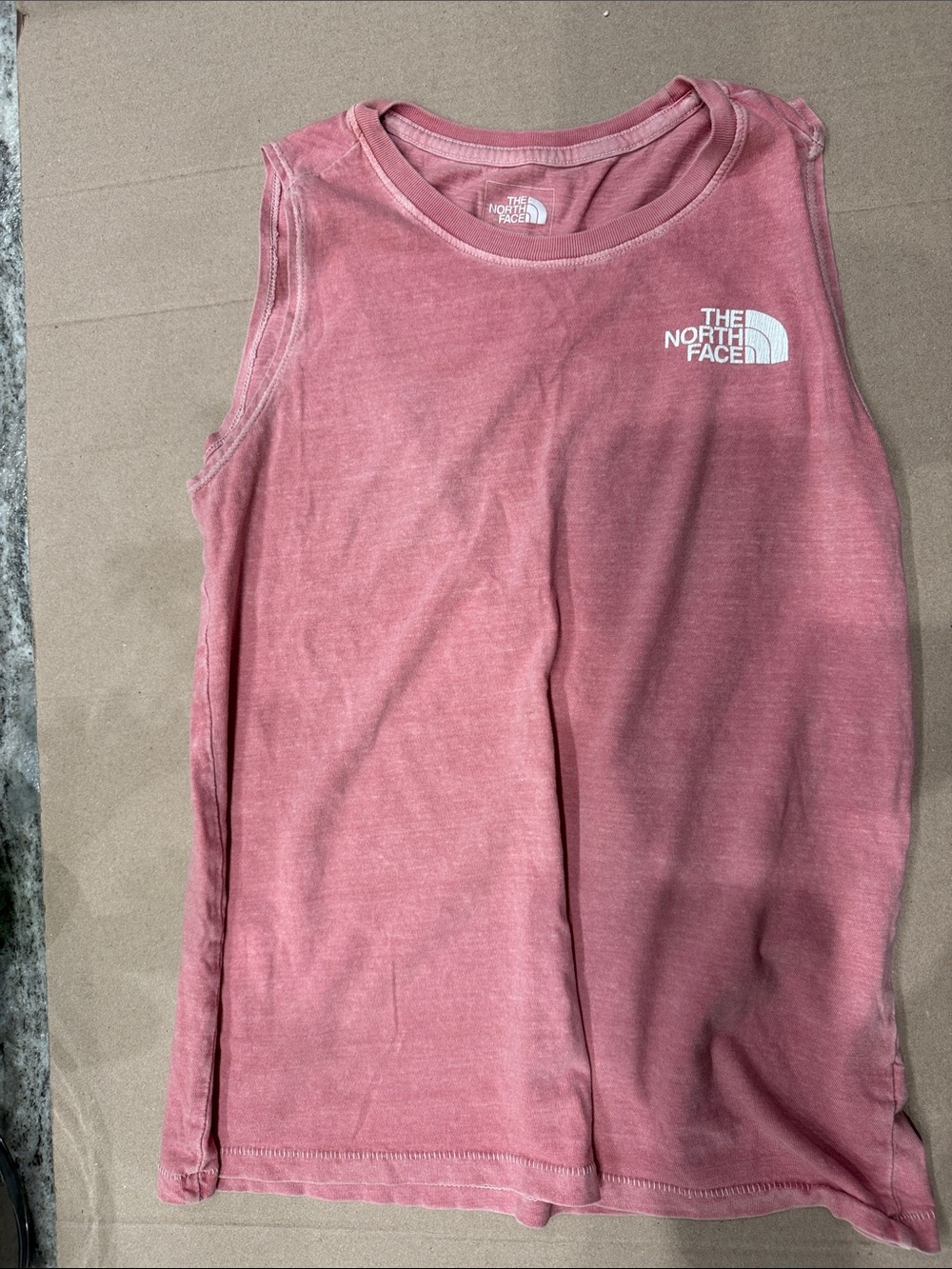 The North Face Dusty Rose Sleeveless Logo Tank